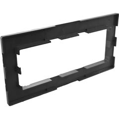 Waterway Plastics Wide-Mouth Vinyl Liner Trim Plate - Gray - 519-9547