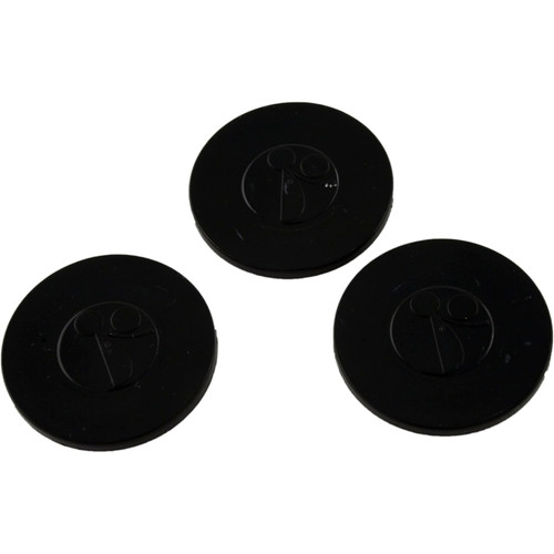 Zodiac/Polaris Hub Cap, Black (380/360/340)(Pkg Of 3) - 9-100-1115