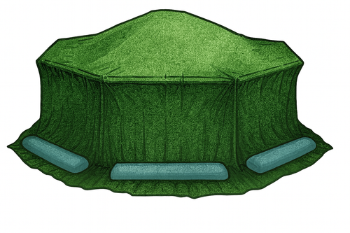 Winter Hot Tub Spa Cover Kit