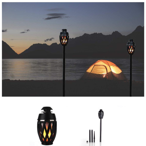 Tiki Outdoor LED Torch With Bluetooth Speaker