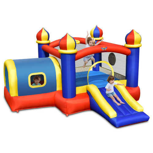 Inflatable Castle Bounce House with Slide Without Blower