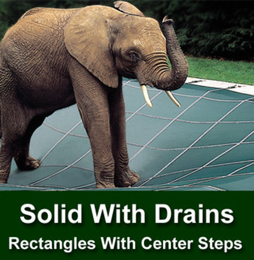 Loop Loc Ultra-Loc III Solid With Drain Panels - Rectangle with Center End Steps