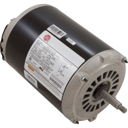Motor, US Motor,1.0hp,Thru Bolt,1-Spd,115v,12A,Heat Transfer  - AGL10FL1NB
