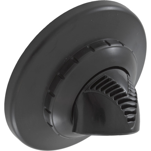 Inlet Fitting, Infusion Venturi, 1-1/2"mpt, w/Flange, Black  - VRFTHFBK