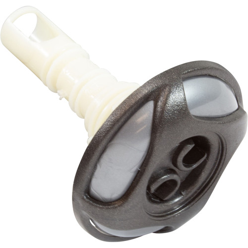 Jet Intl, WW Cluster Strm,Swirl,2-1/4"fd,2Roto,SS/DkGry,Thd  - 229-1789DSG-TT