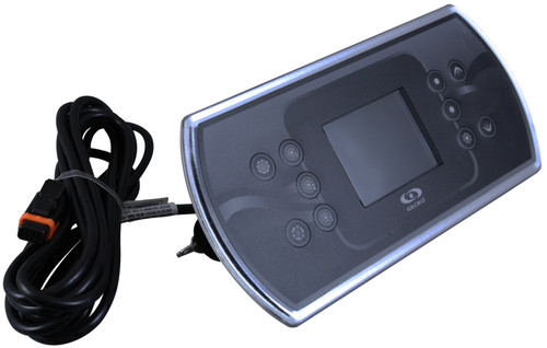 Topside, Gecko in.k800, 10 Buttons, Clear, with Overlay  - 0607-008030