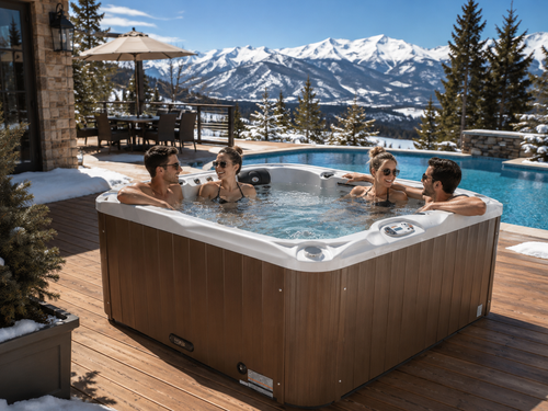 Liberty Spas LYS5000 - 6 Person Spa - 34 Jets - 79" X 79" - 240v