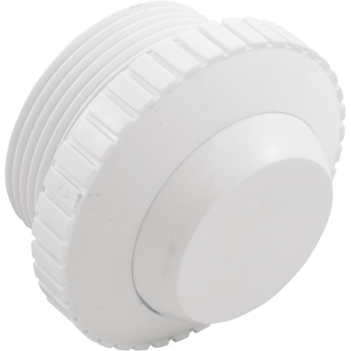 Eyeball Fitting, CMP, 1-1/2"mpt, 2-3/8"fd, Slotted, White