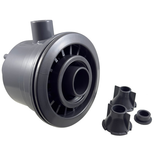 Jet Cmplt, CMP SPT Jet, 4-5/8"hs, a1/2"s, w2"spg, Graph Gray