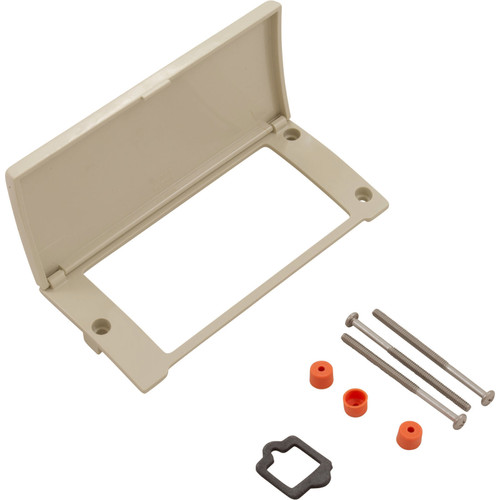 Keypad Cover, Pentair IntelliFlo VF/VS, w/Hardware, Almond