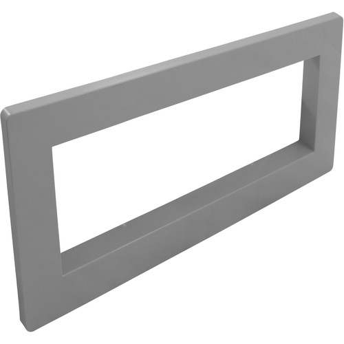 Skimmer Faceplate Cover, CMP, Widemouth, Vinyl, Gray