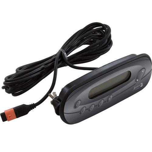 Topside, Gecko In.k450, 7-Button,3-Output,LCD,25ft,w/Overlay