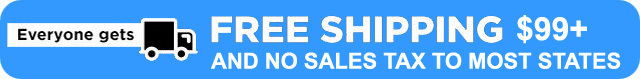 Free Shipping and No Sales Tax