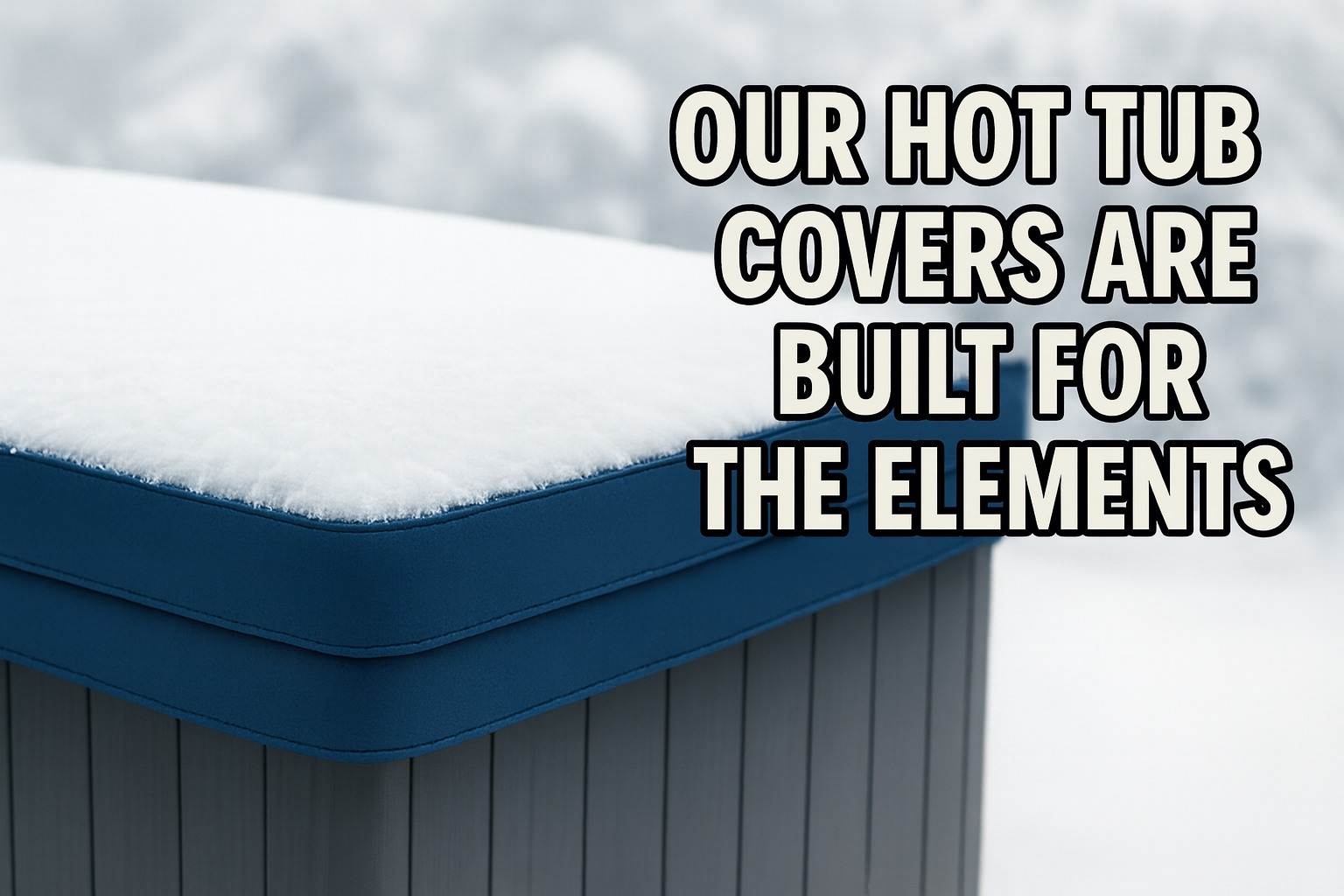 Our Hot Tub Covers Are Built For The Elements