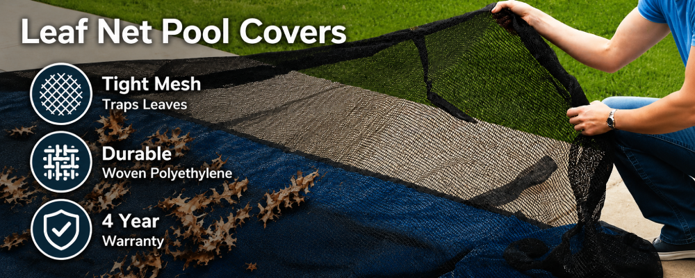 Leaf Net Pool Covers