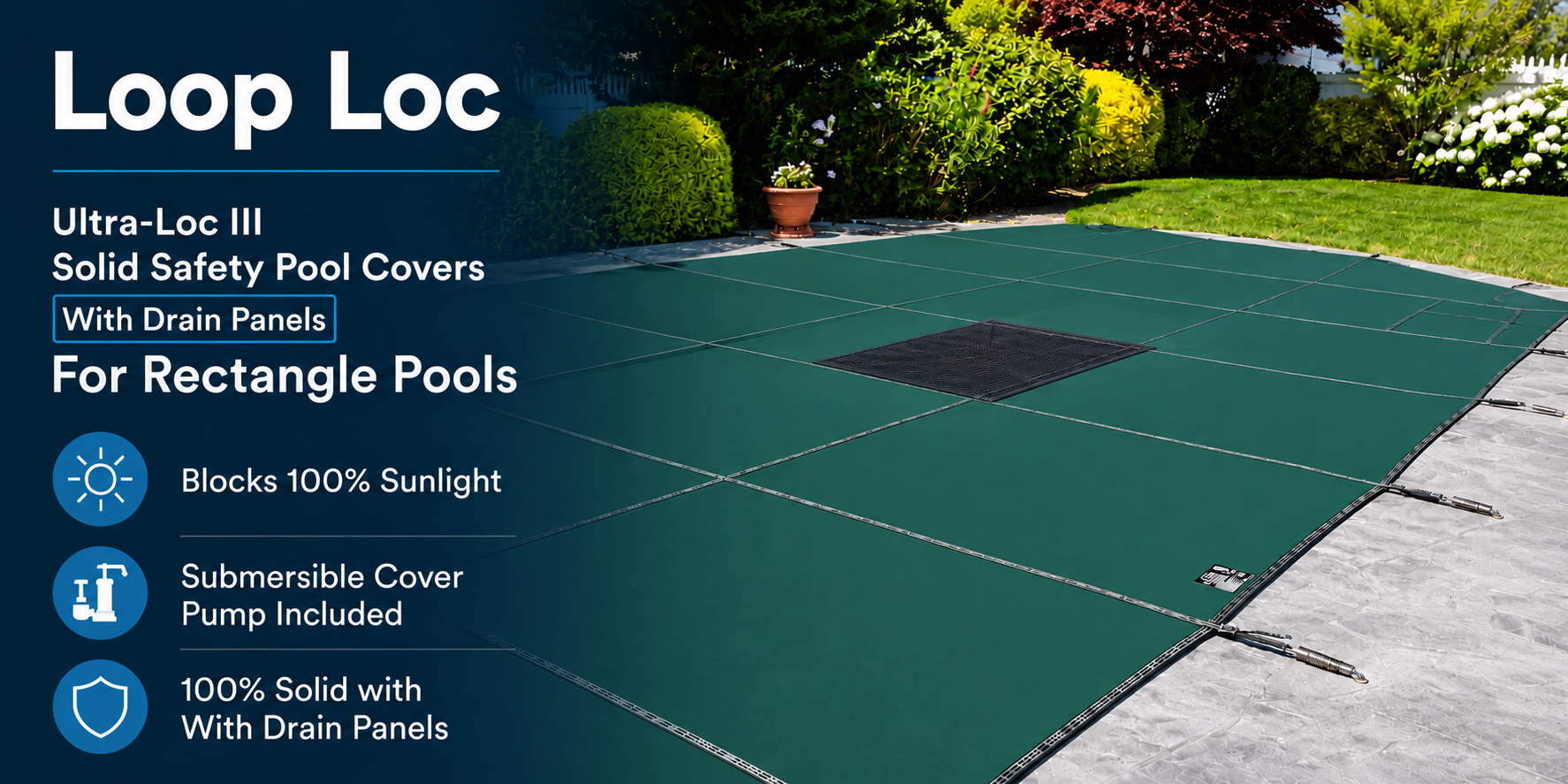 Loop Loc Ultra-Loc Solid with Drains Rectangles