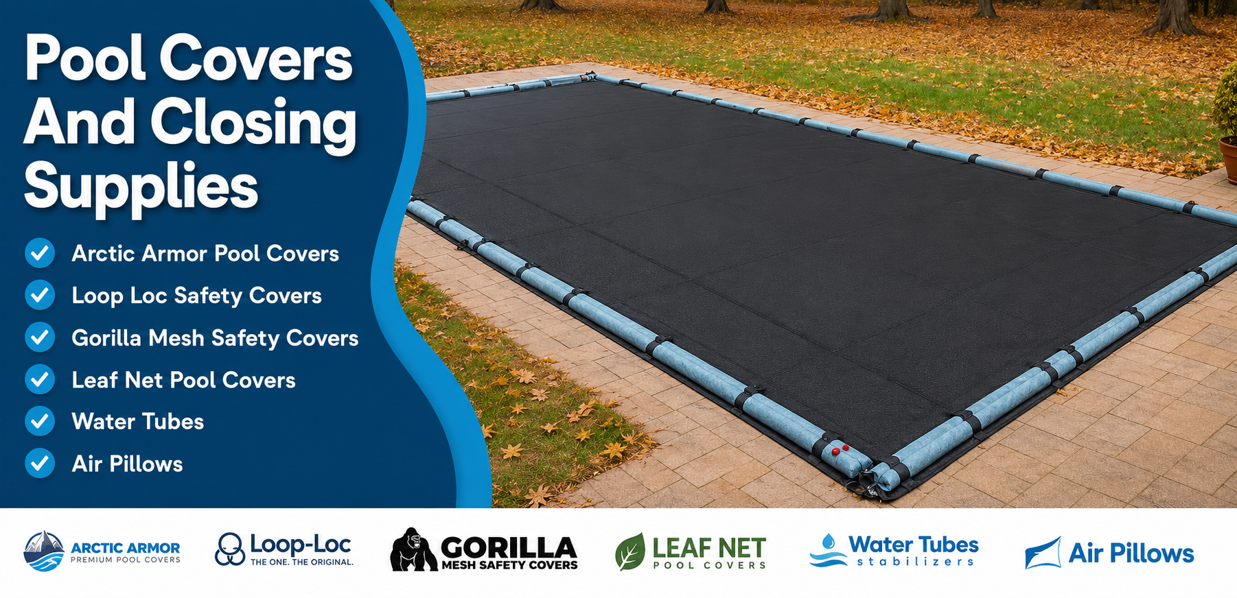 Pool Covers and Closing Supplies