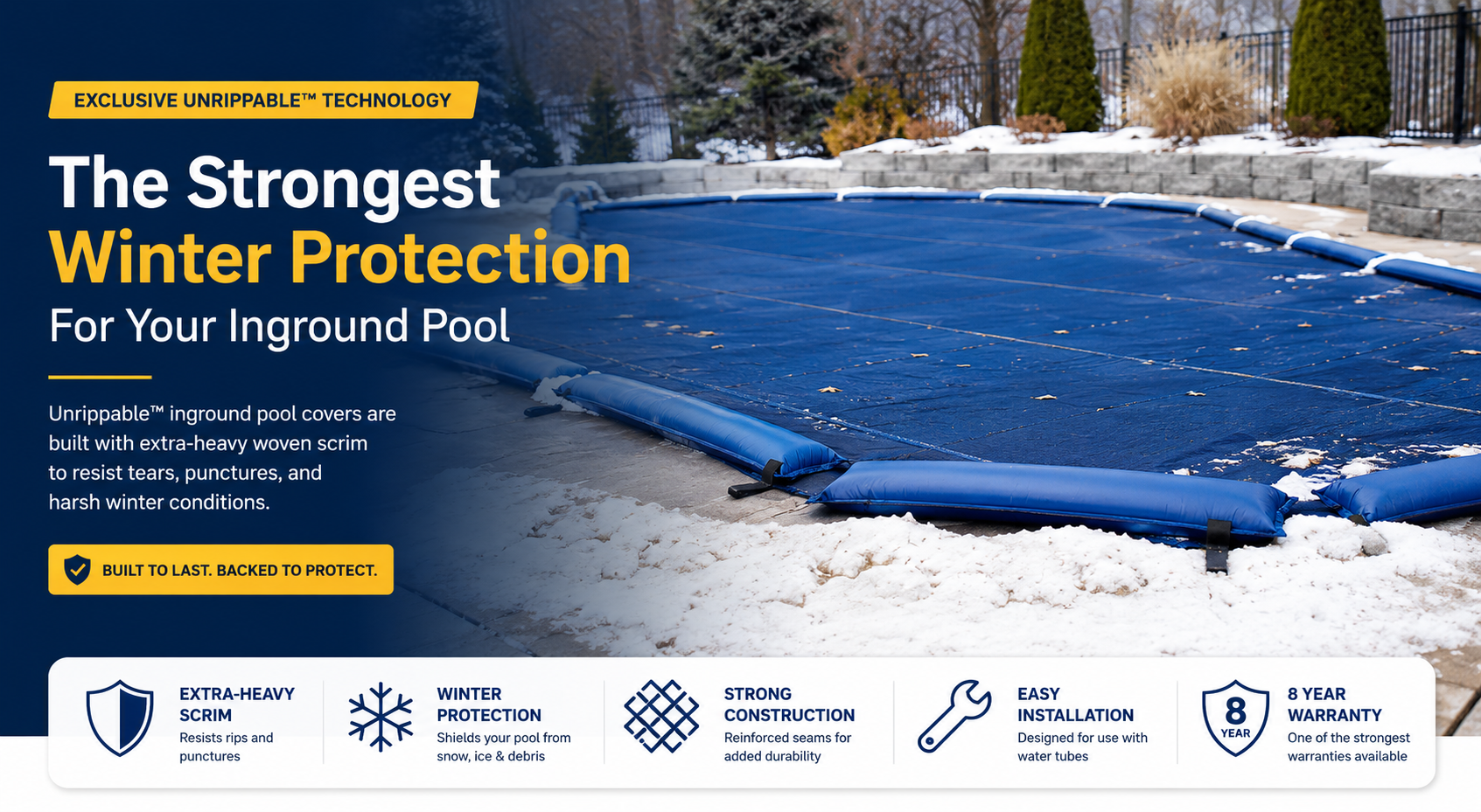 Unrippable Inground Pool Covers