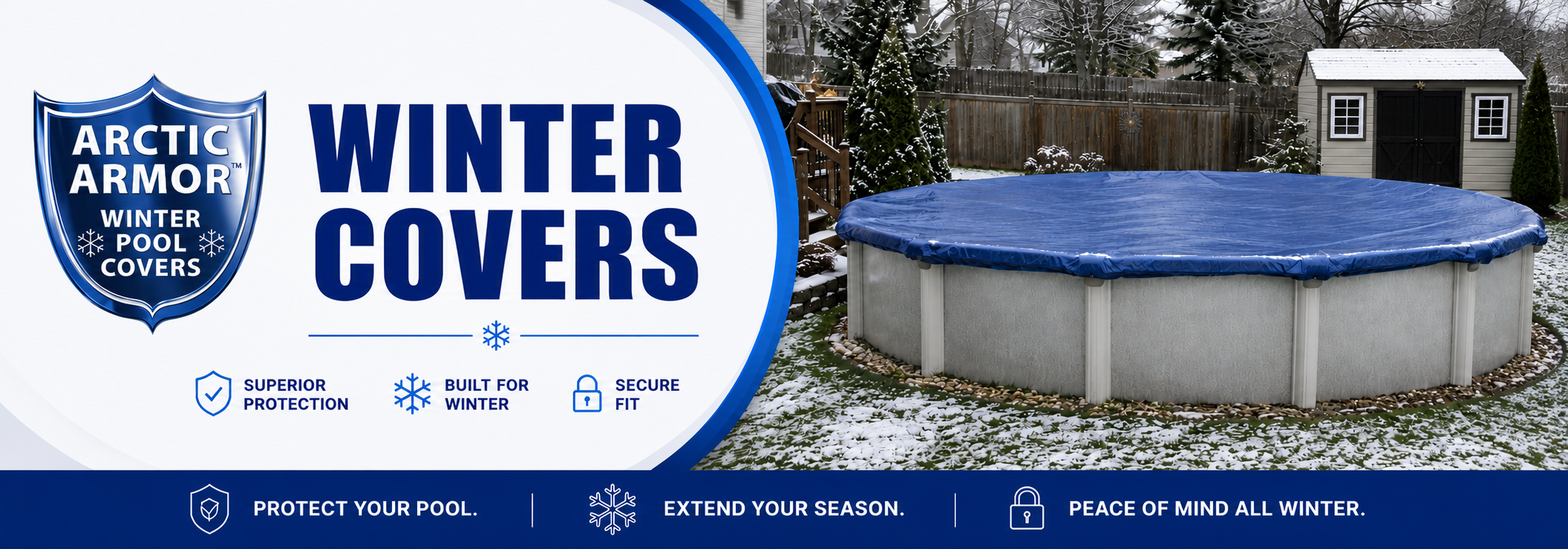 Arctic Armor Winter Pool Covers For Above Ground pools