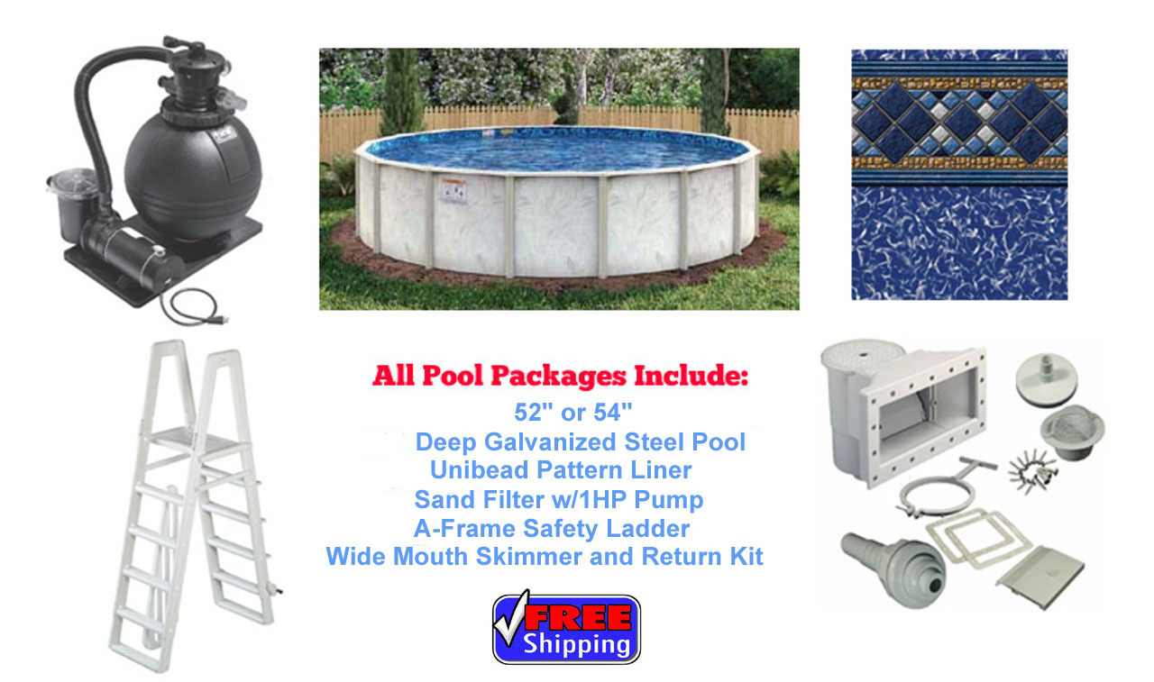 Above Ground Pool Packages