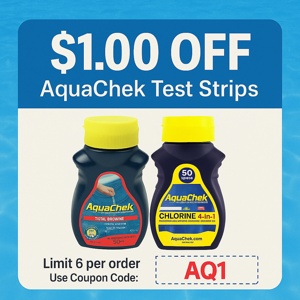 1.00 Off Aquachek Test Strips 1.00 Off Aquachek Test Strips