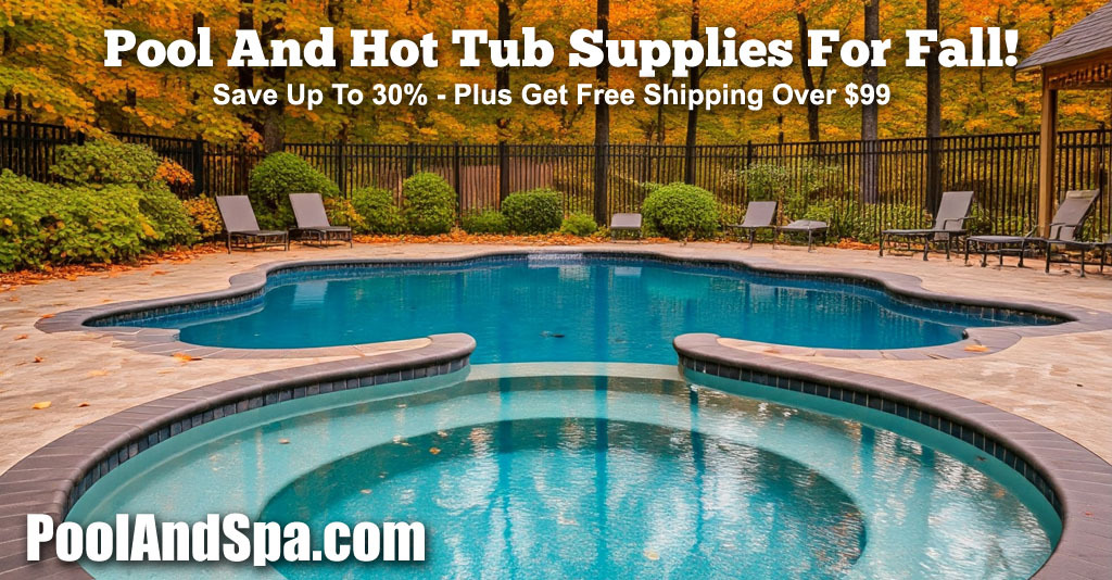 Pool And Hot Tub Supplies For Fall