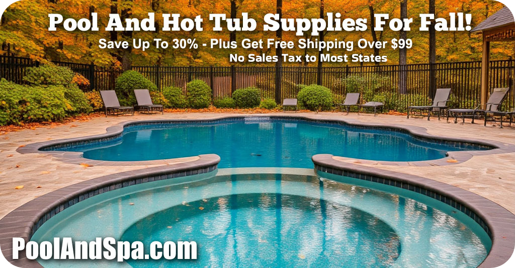 Pool And Hot Tub Supplies For Fall