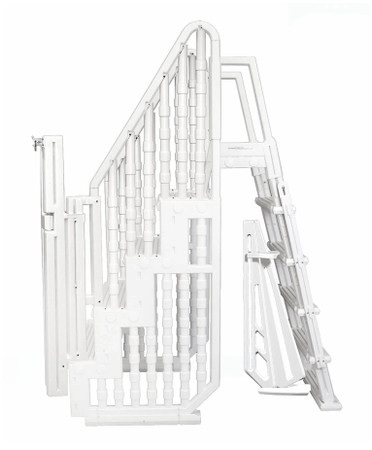 Easy Pool Step Entry System w/ Ladder & Gate