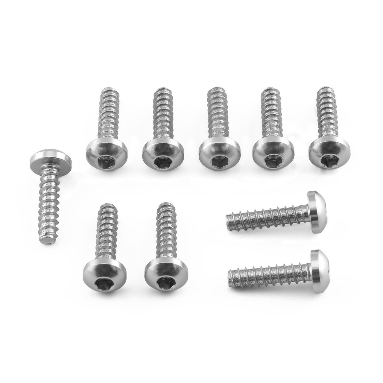 Aluminium Self Tapping Screw 4mm x 15mm Pack x10 ProBolt