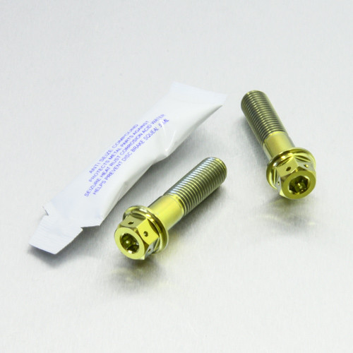 Titanium Rear Brake Caliper Pinch Bolt Kit DualDrive ProBolt