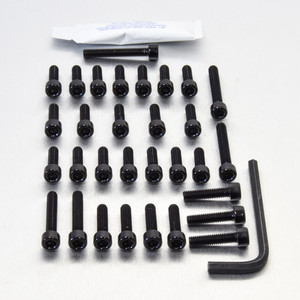 Aluminium Engine Kit Aprilia RSV4 Factory Black