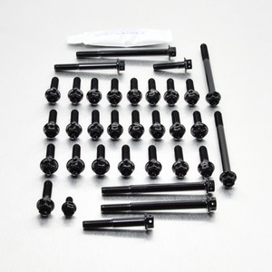 Aluminium Engine Kit Suzuki GSF1200 Bandit Race Spec Etched 01-05 Black