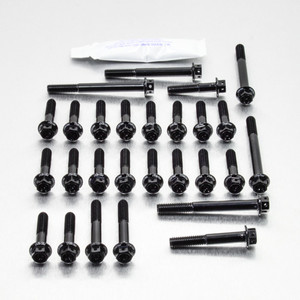 Aluminium Engine Kit Suzuki SV650-S Race Spec Etched Black Aluminium Engine Kit Suzuki SV650-S Race Spec Etched Black