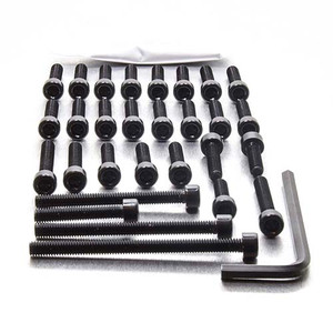 Aluminium Engine Kit Honda VFR750 FL-FP Black Aluminium Engine Kit Honda VFR750 FL-FP Black