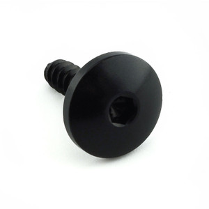 Aluminium Self Tapping Screw 5mm x 16mm (16mm O/D) Black