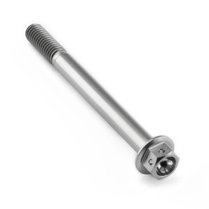 Titanium Flanged Hex Head Bolt M6x(1.00mm)x65mm Race Spec