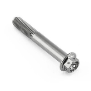 Titanium Flanged Hex Head Bolt M8x(1.25mm)x55mm Race Spec