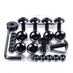 Aluminium Fairing Kit Kawasaki Z1000 03-06 Black