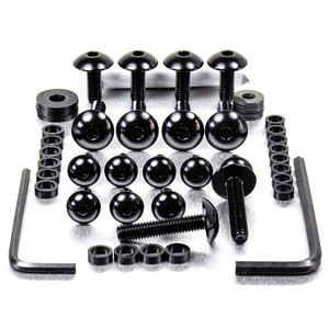 Aluminium Fairing Kit Yamaha FZR600 Genesis Black