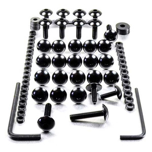 Aluminium Fairing Kit Yamaha YZF R6 06-07 Black