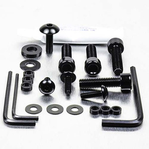 Aluminium Fairing Kit Yamaha XVS1100 Drag Star Black