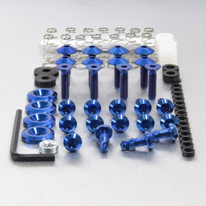 Titanium Fairing Kit Yamaha YZF1000 R1 Quick Release Allen Key Blue