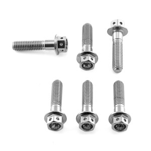 Stainless Steel Disc Bolt Race Spec Front Pack x6