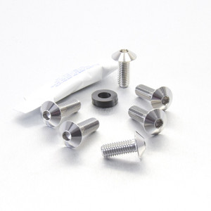Stainless Steel Rider & Pillion Footrest Hanger Bolt Kit