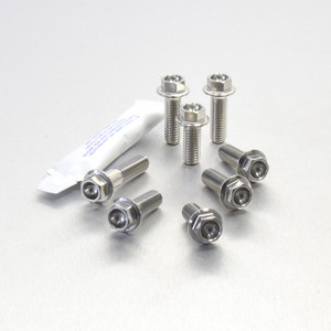 Stainless Steel Rider & Pillion Footrest Hanger Bolt Kit