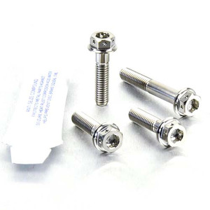 Titanium Brake & Clutch Lever Perch Pinch Bolt Kit DualDrive Titanium Brake & Clutch Lever Perch Pinch Bolt Kit DualDrive