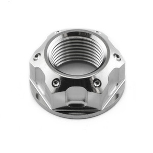 Titanium Flanged Axle Nut M18x(1.50mm) Swingarm Pivot