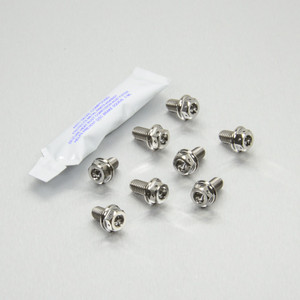 Titanium Radiator Guard Mount Bolt Kit DualDrive
