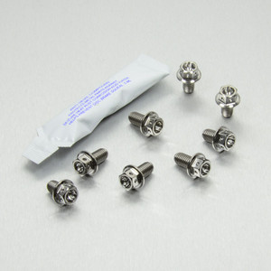 Titanium Radiator Guard Mount Bolt Kit Race Spec