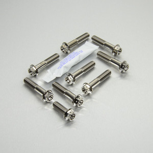 Titanium Top & Bottom Clamp Yoke Pinch Kit Race Spec